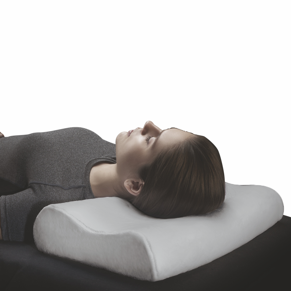 PillowLY Cervical Contour Memory Foam Pillow for Neck Pain