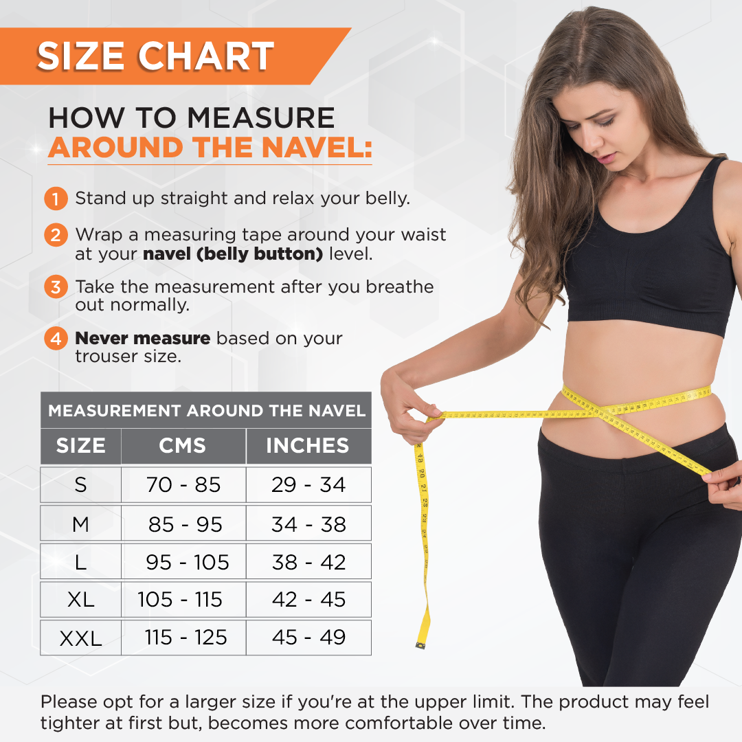 Sacro Lumbar Belt (Mild Support) | Provides Support to Lower Back | Corrects Posture & Relieves Back Pain (Beige)