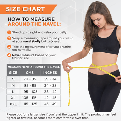 Sacro Lumbar Belt (Mild Support) | Provides Support to Lower Back | Corrects Posture & Relieves Back Pain (Beige)