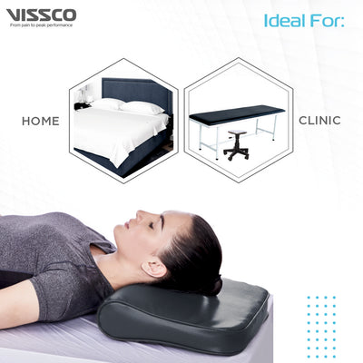 Cervical Pillow (Regular) | Prevents Cervical Spondylitis, Mild Sprain & Stiff Neck (Grey)