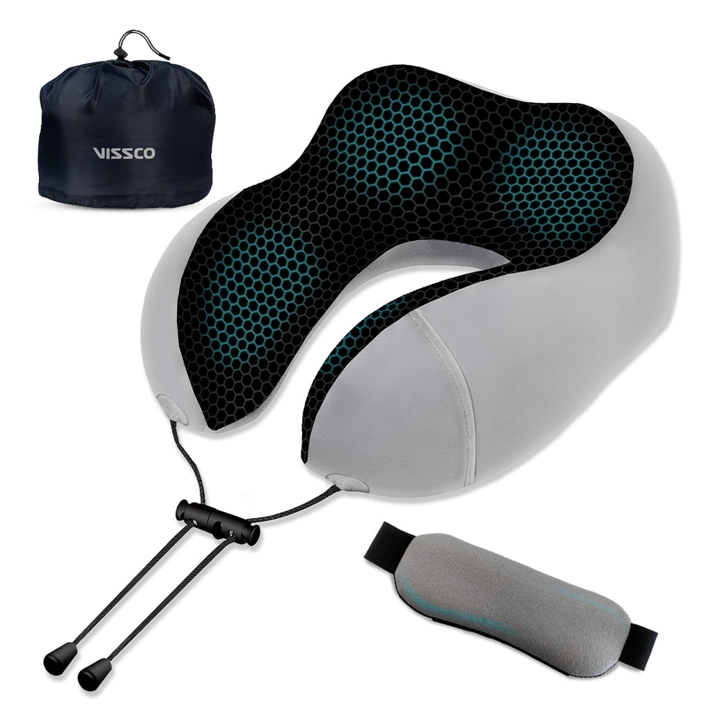 Nap X: Ergonomic Neck Pillow with Eye Mask - Yogibo®