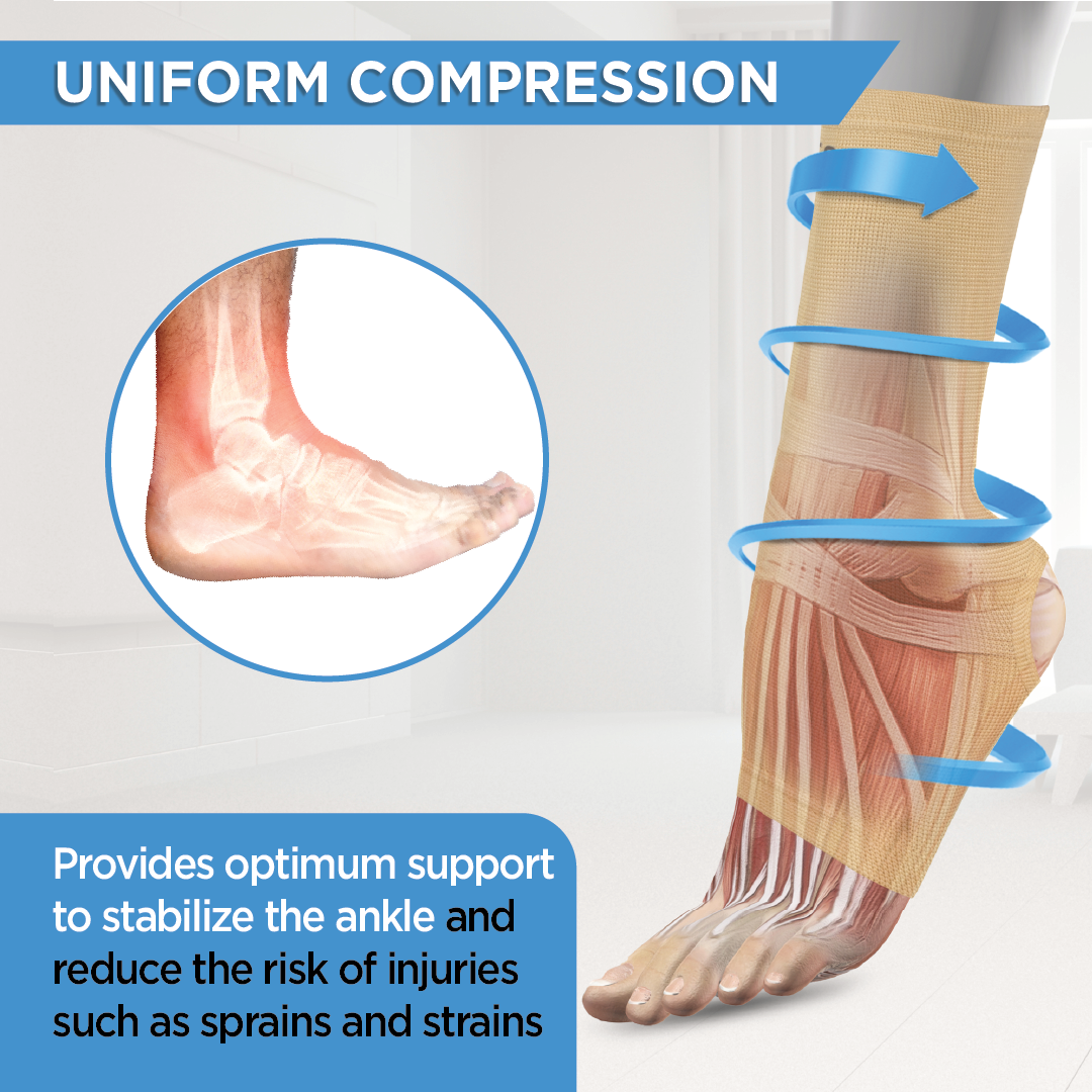 Vissco Anklet | Orthopedic Compression Ankle Support