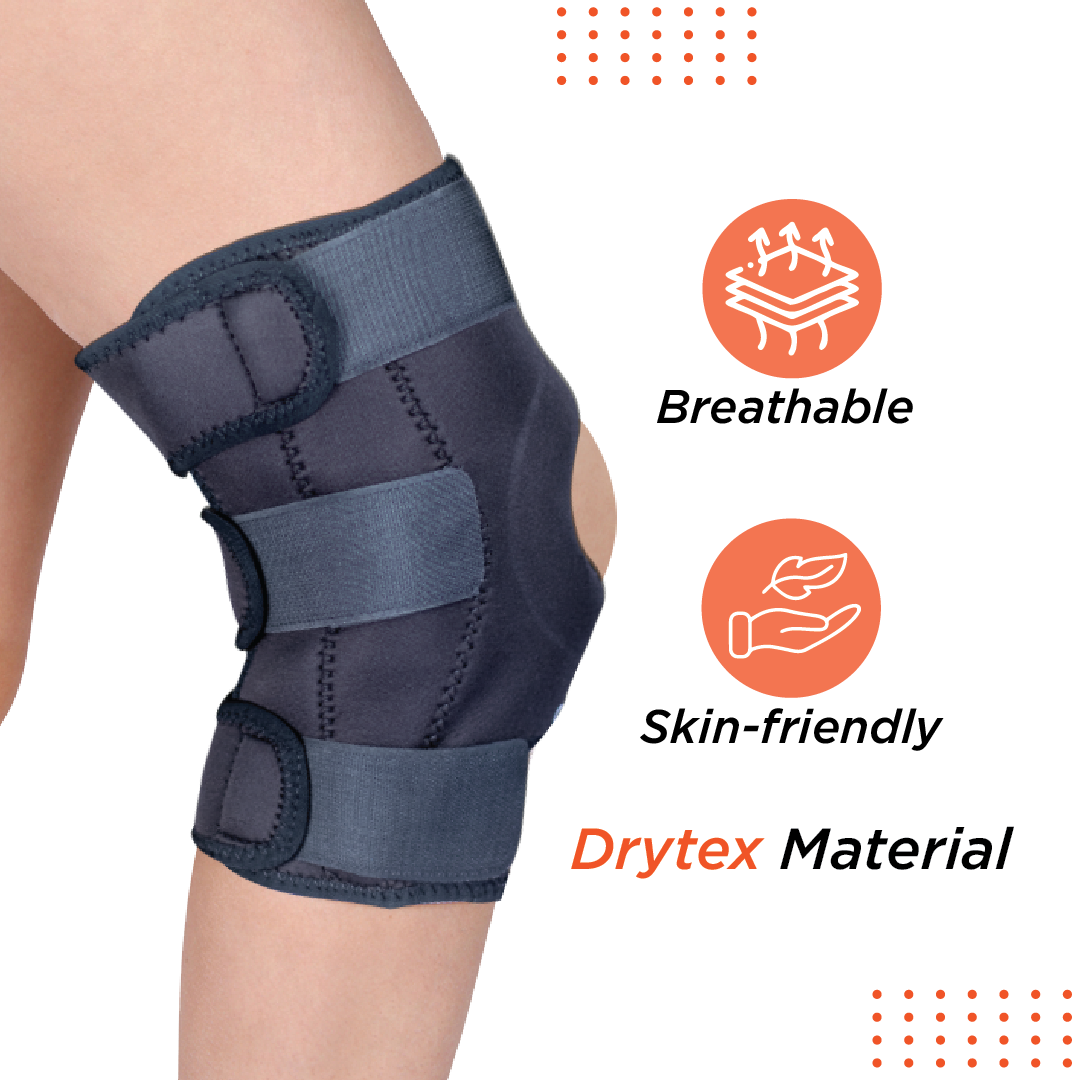 Stretchable 2d Knee Cap For Ideal Support & Free Knee Movement – Vissco ...