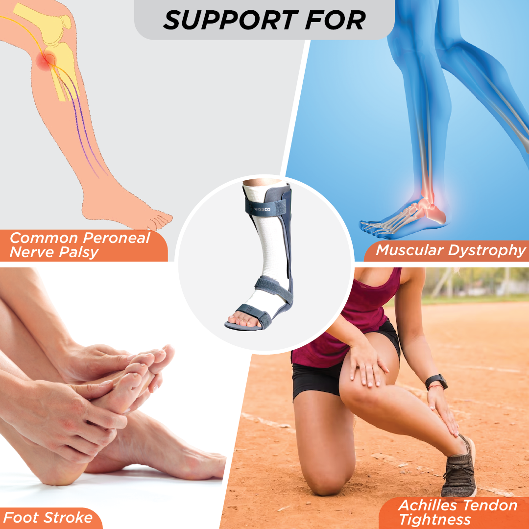Vissco Foot Drop Support - with Padding