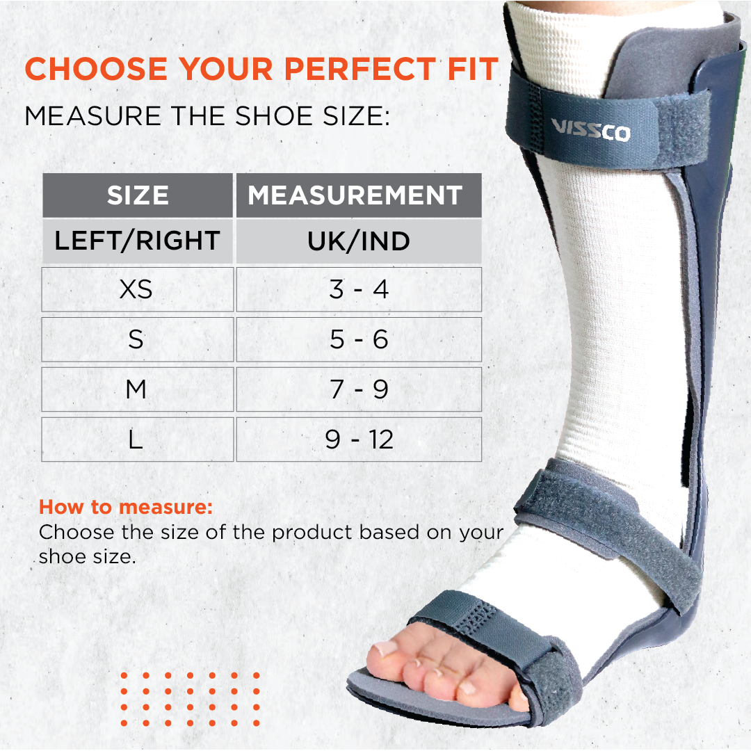 Vissco Foot Drop Support - with Padding