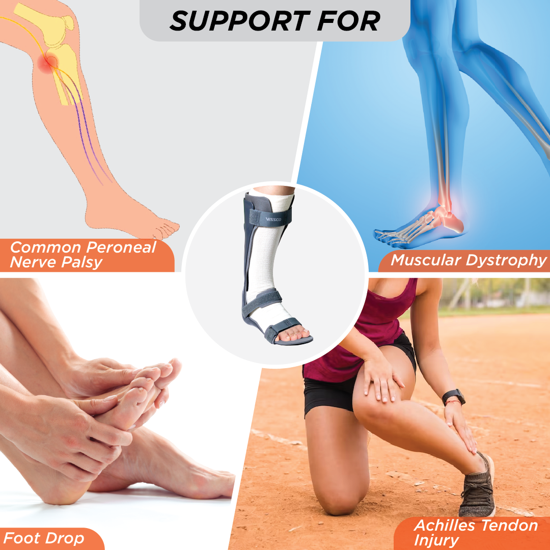Vissco Foot Drop Support - with Padding