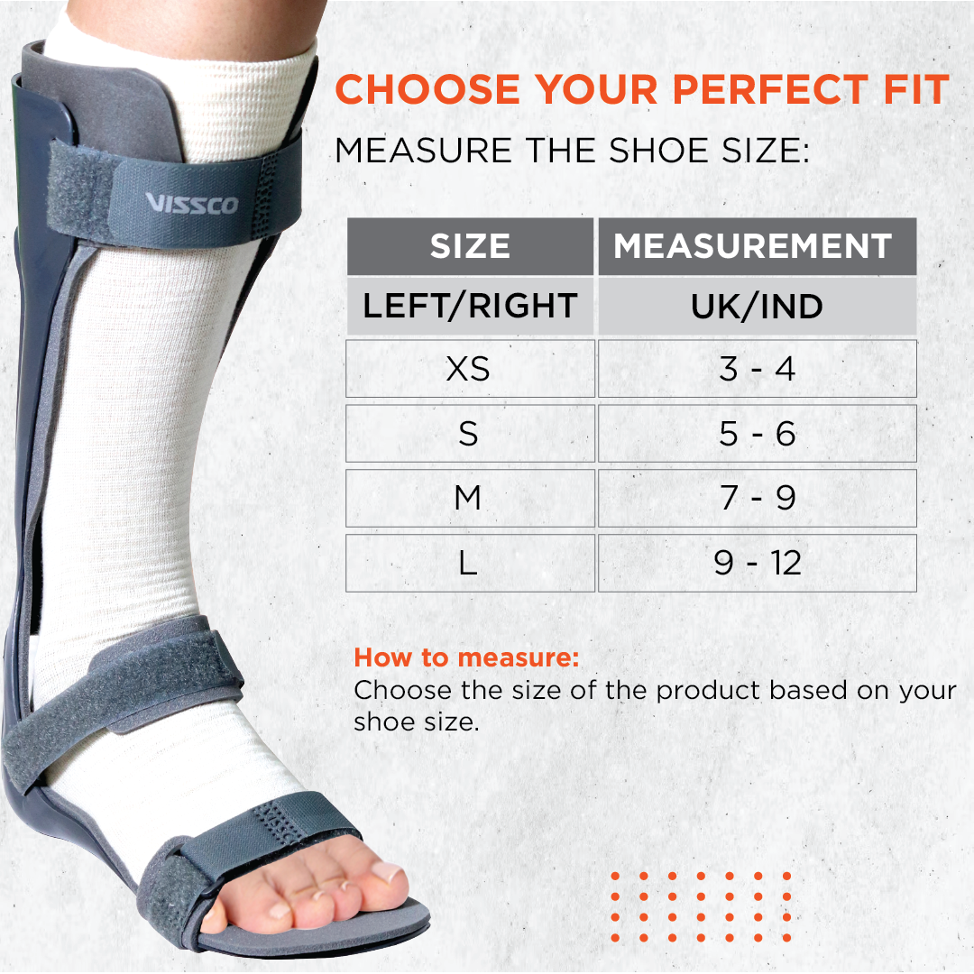 Vissco Foot Drop Support - with Padding