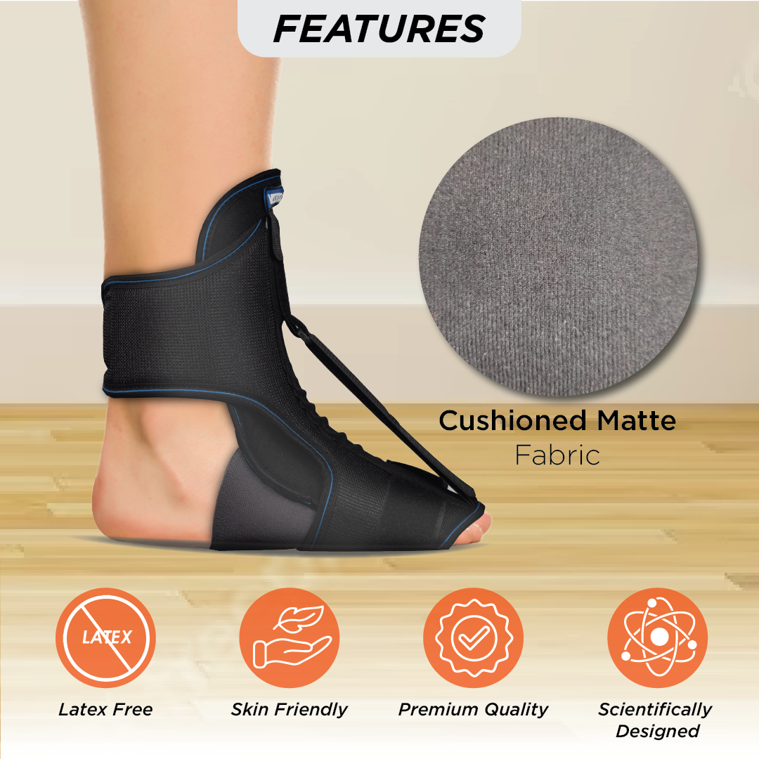 Foot Raiser With Detachable Splints, Support for Plantar Fasciitis, We ...