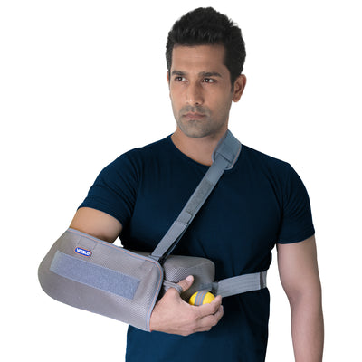 Shoulder Abduction Support | with Pillow and Foam Ball | Shoulder Immobilizer | Post-operative Shoulder care
