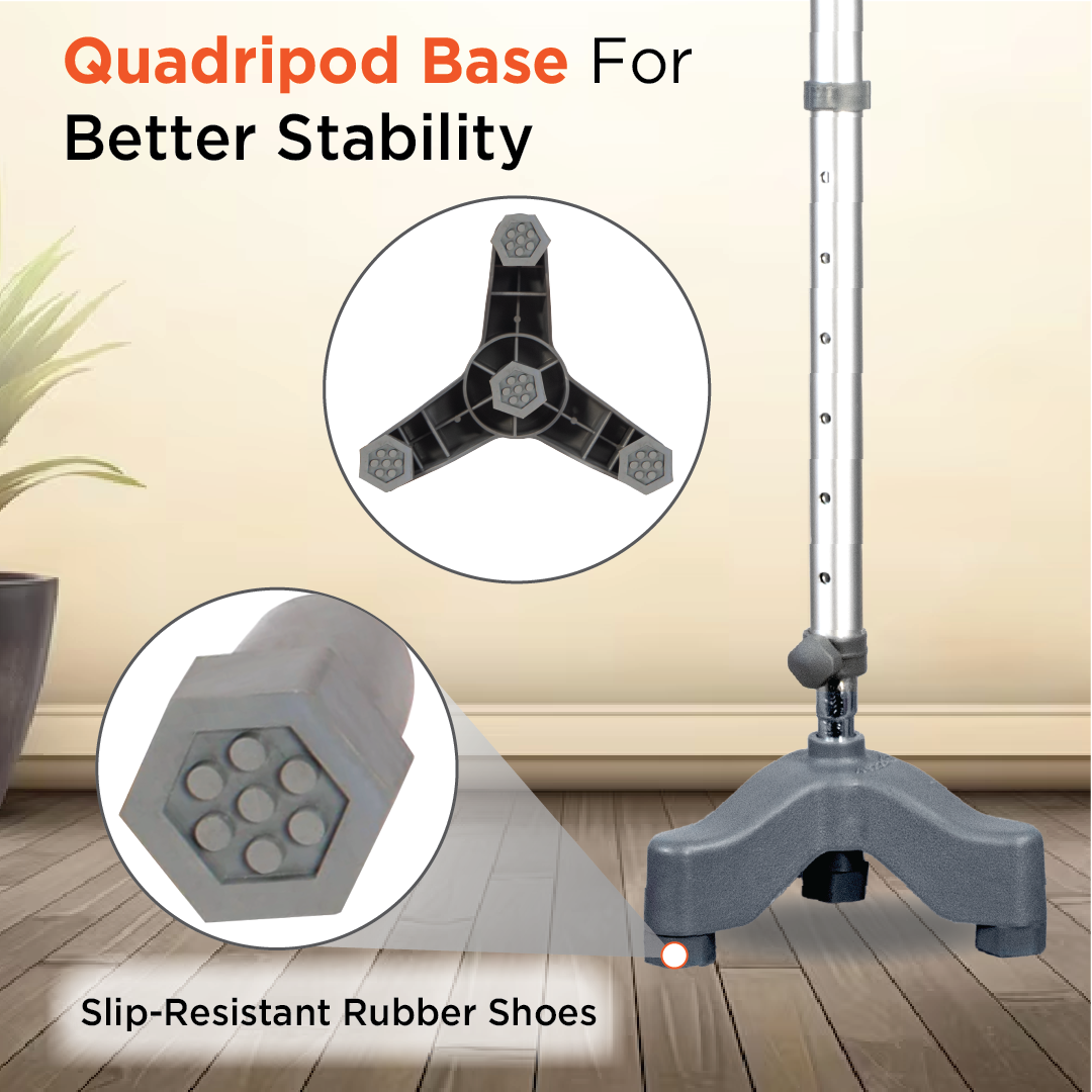 Vissco Astra Max Elbow Crutch - Tripod | Aluminum