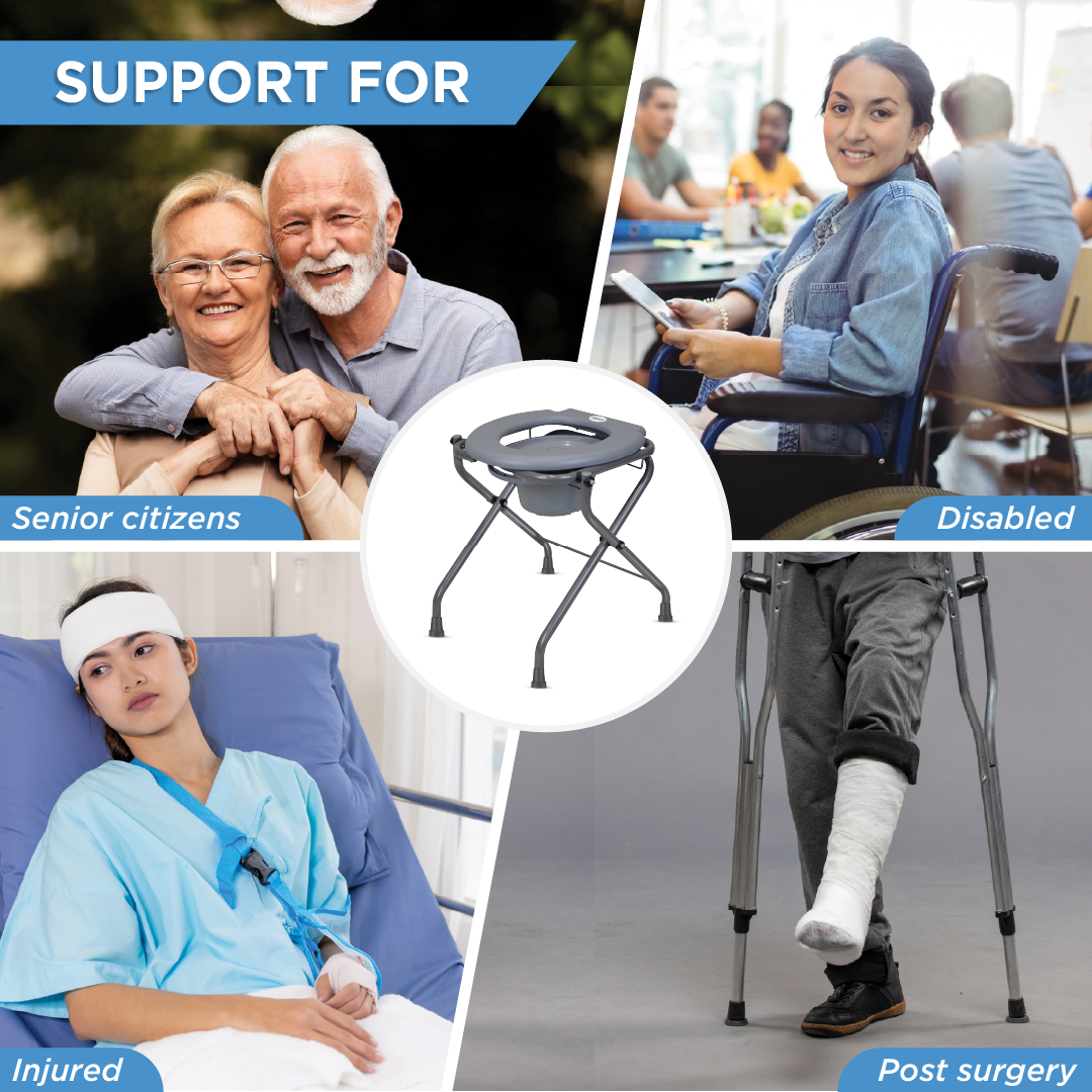 Vissco Comfort Commode Stool