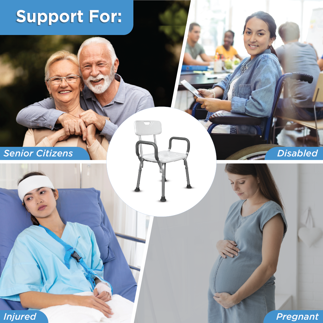 Vissco Comfort Shower Chair | Aluminum