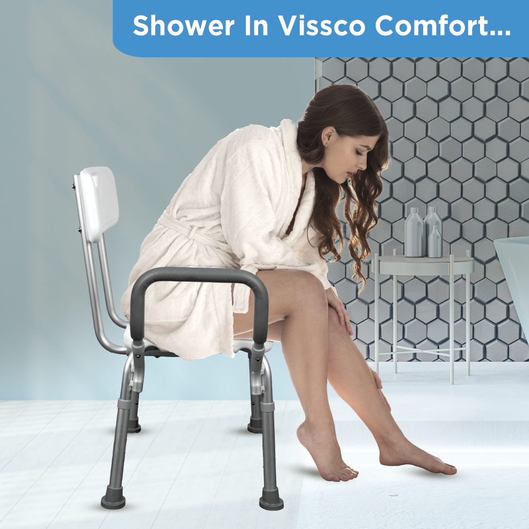 Vissco Comfort Shower Chair | Aluminum