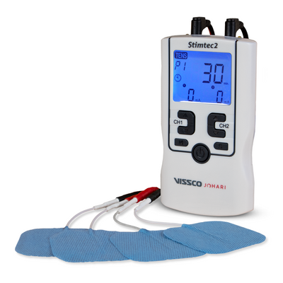 Vissco Johari StimTec-2 | Portable Electrotherapy Device | Use for Muscle Strengthening & Pain Relief