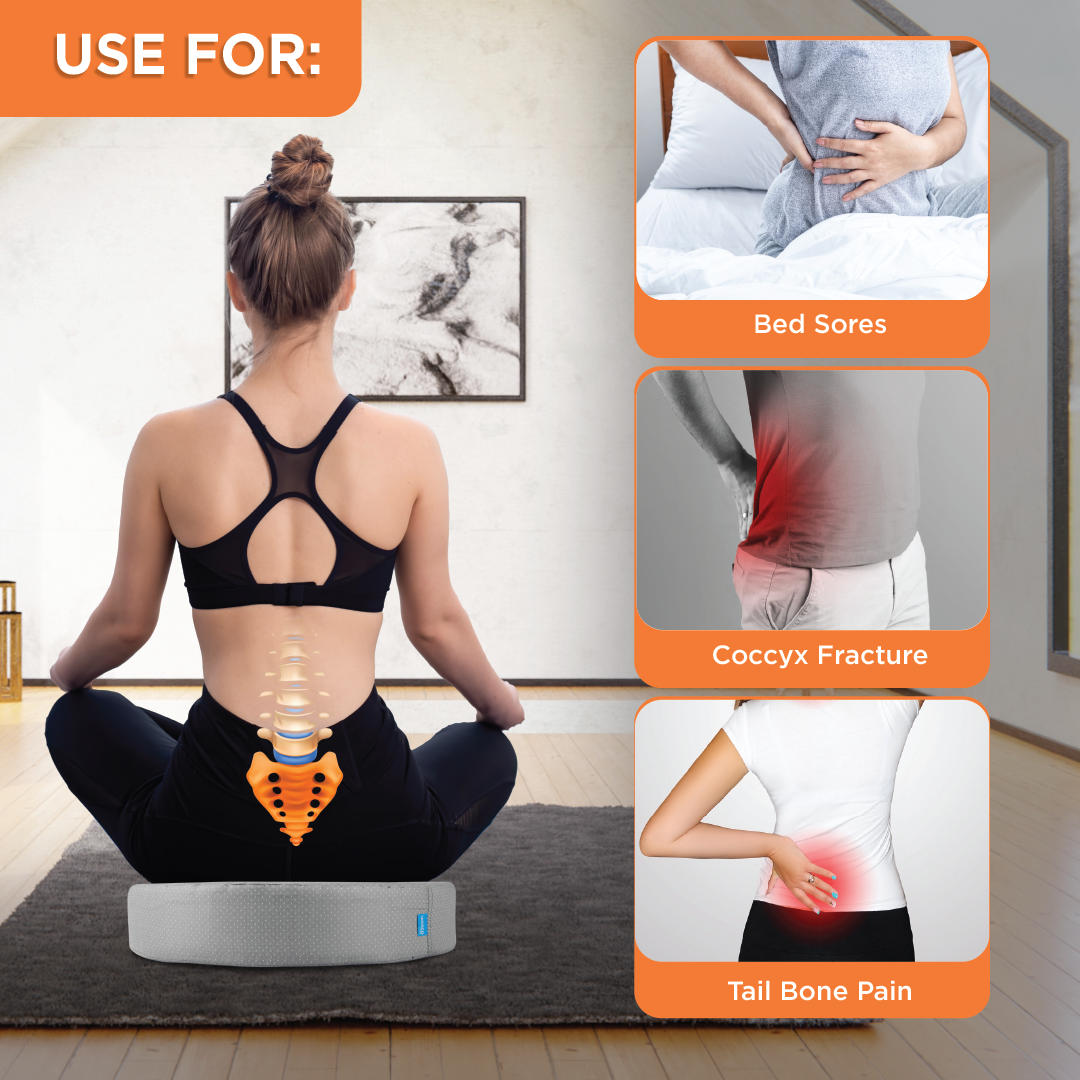 Vissco Round Ring Cushion Seat | Reduce Pain & Discomfort