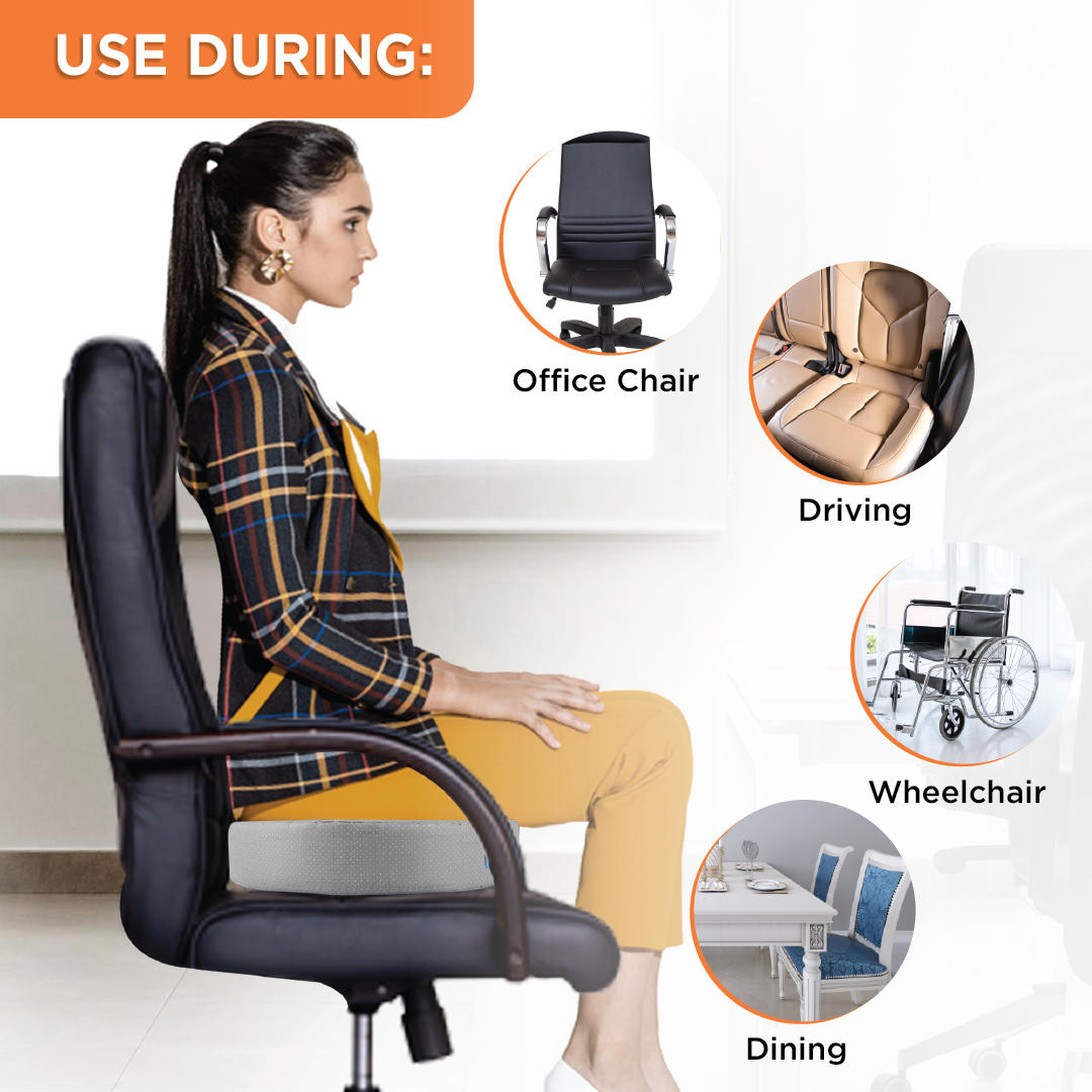 Vissco Round Ring Cushion Seat | Reduce Pain & Discomfort