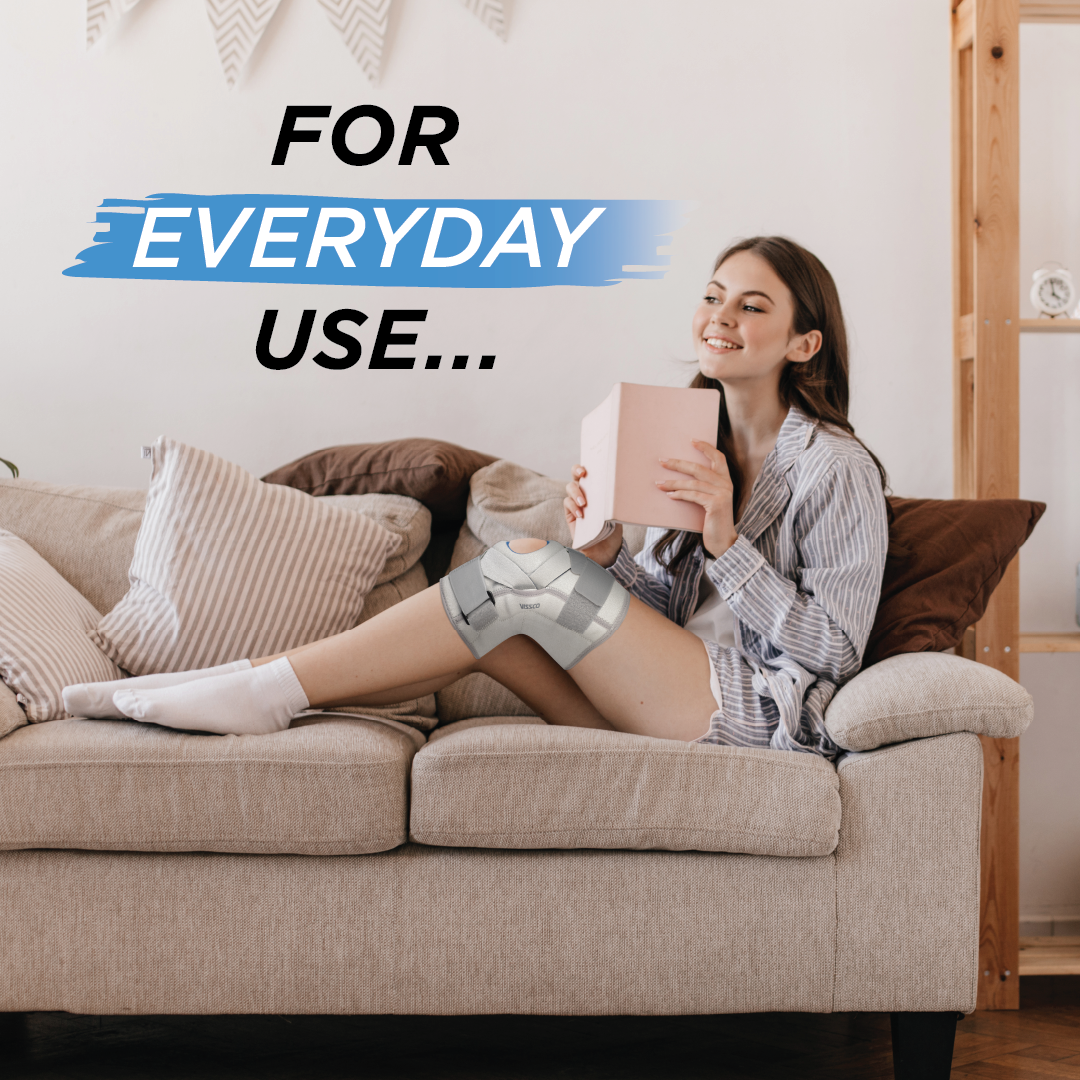 Vissco Hinged Patella Knee Brace | Neoprene