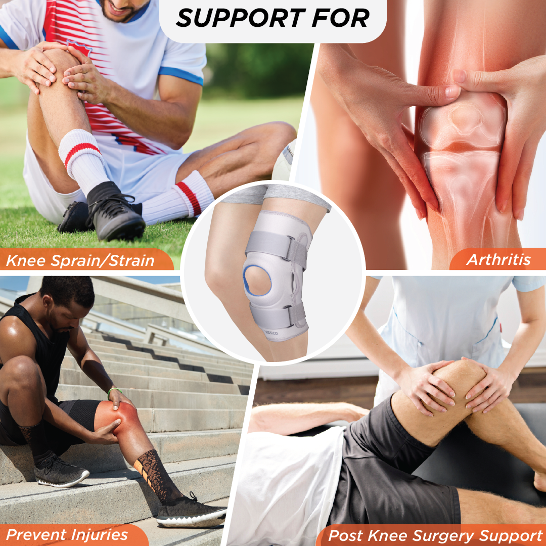 Vissco Hinged Knee Brace | Neoprene