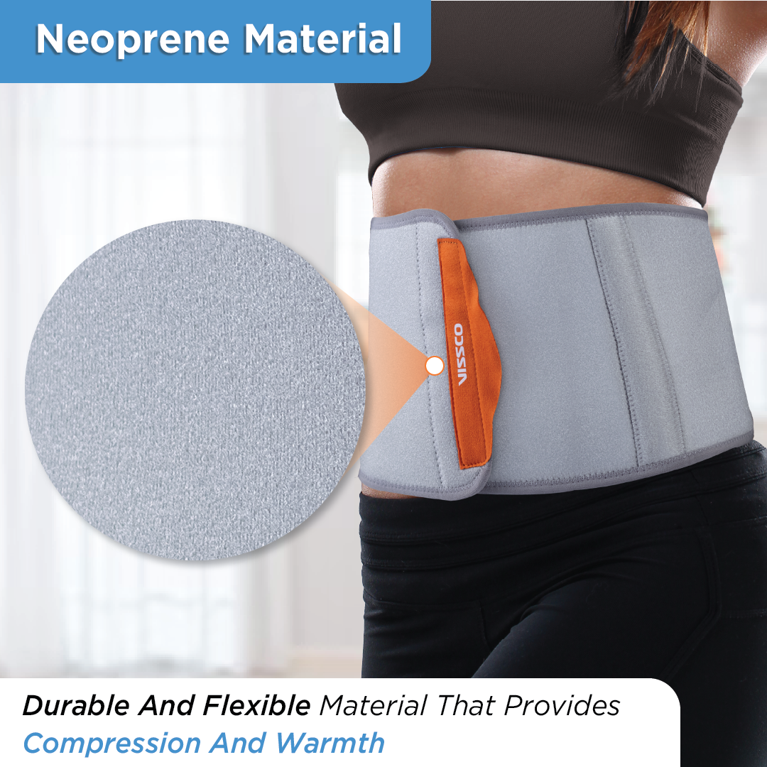Vissco Abdominal Belt - 8-inch | Neoprene