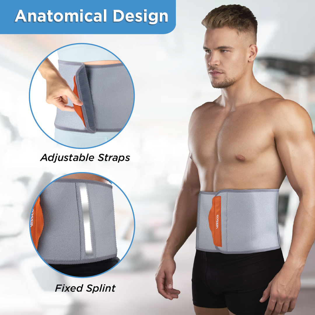 Vissco Abdominal Belt - 8-inch | Neoprene