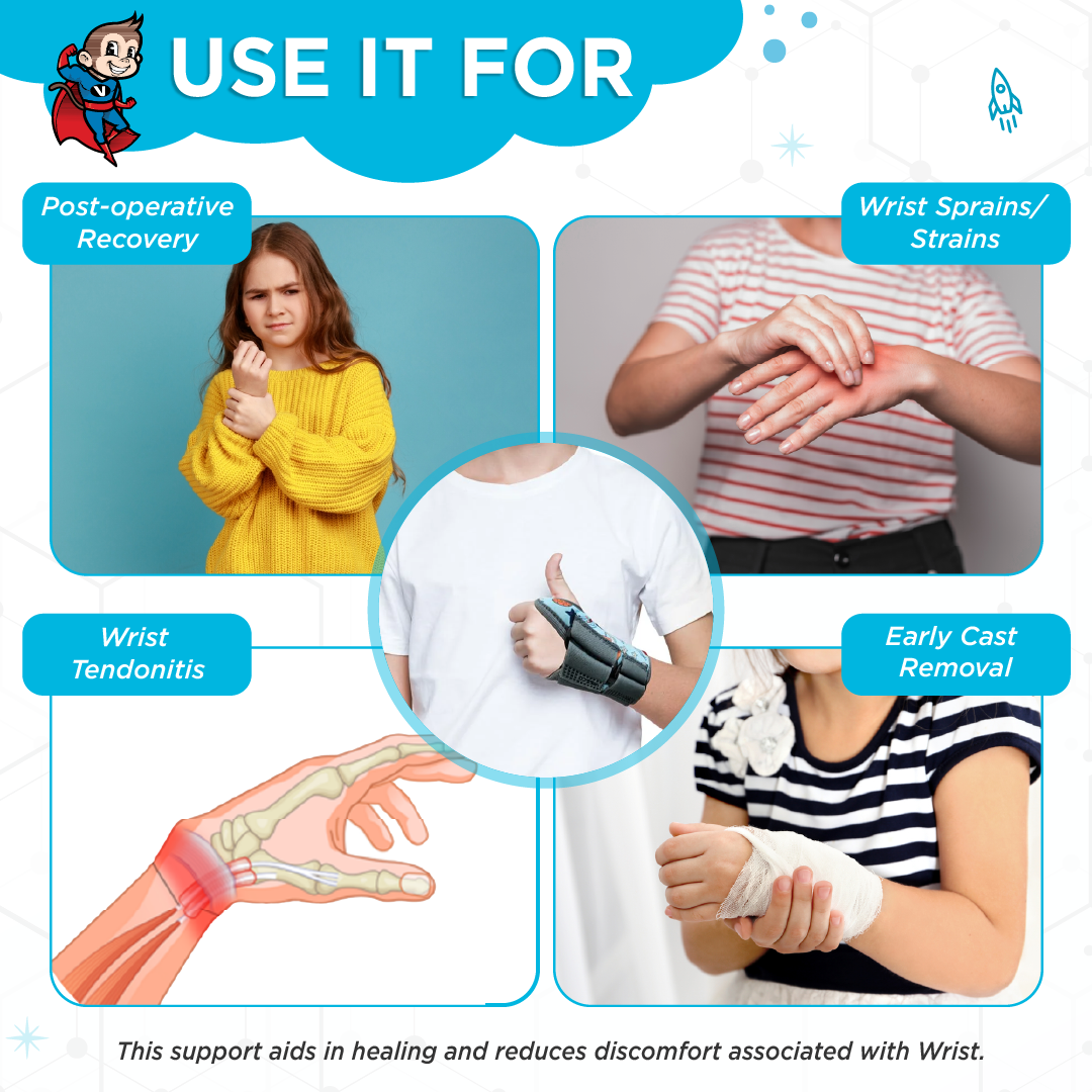 Vissco Champ Wrist Brace | Pediatric