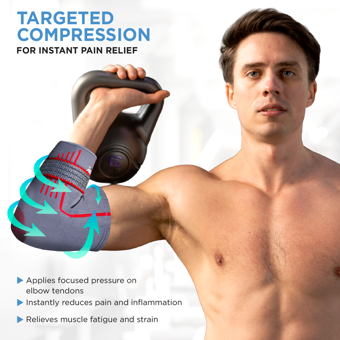 Vissco Elbow Support with Strap