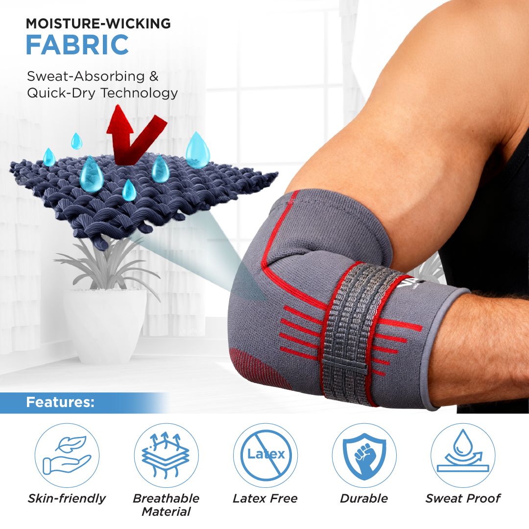 Vissco Elbow Support with Strap
