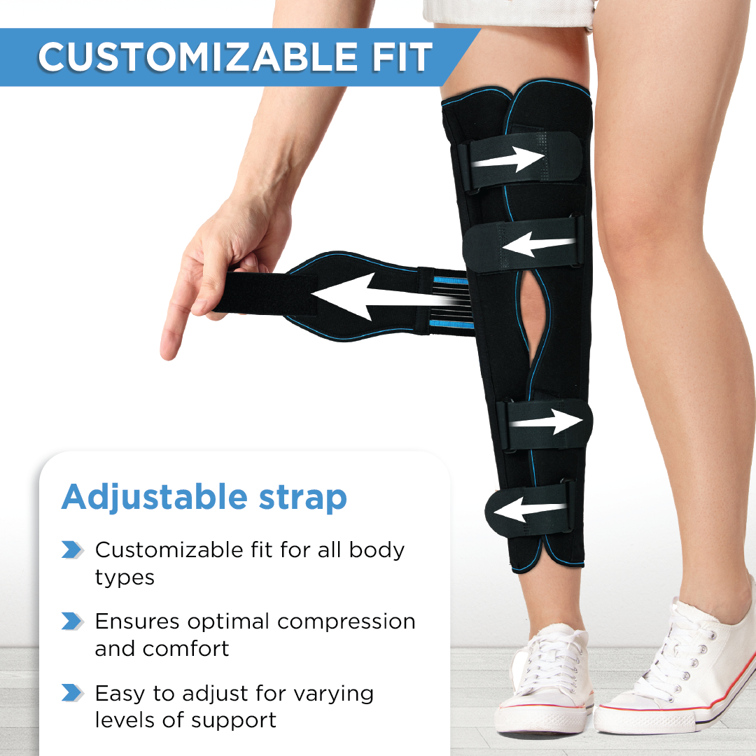 Vissco Knee Immobilizer - Long | 22-inch