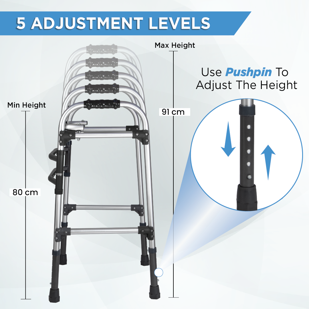 Vissco Dura Max Walker | Aluminum