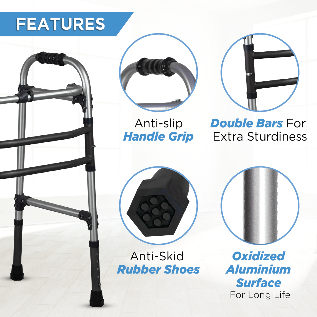 Vissco Dura Max Walker | Aluminum