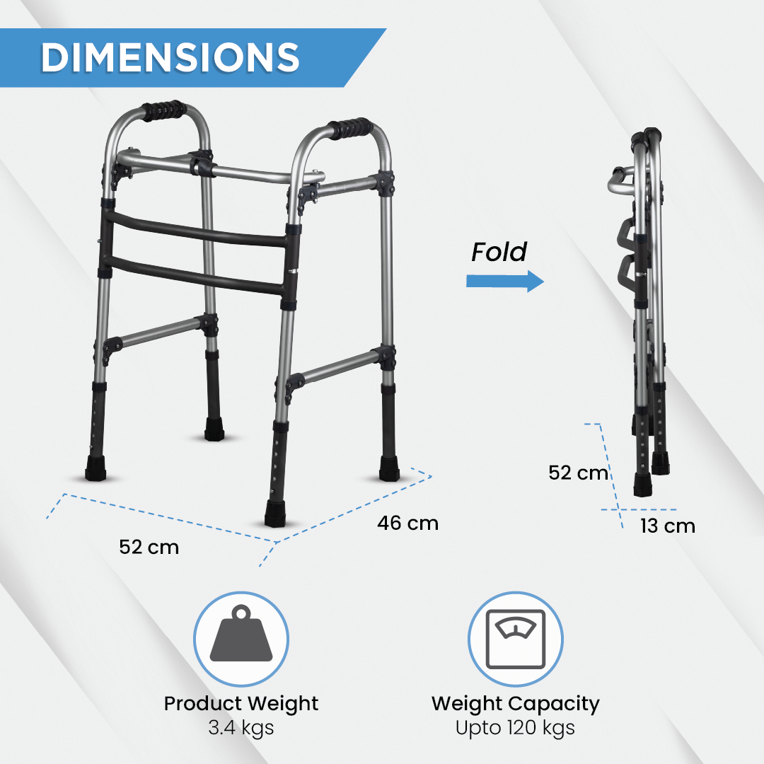 Vissco Dura Max Walker | Aluminum