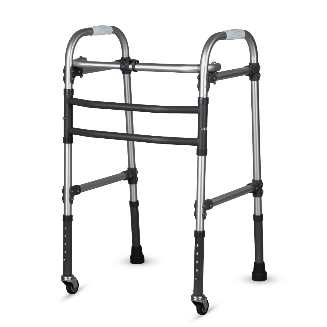 Vissco Dura Max Walker - with Wheels | Aluminum