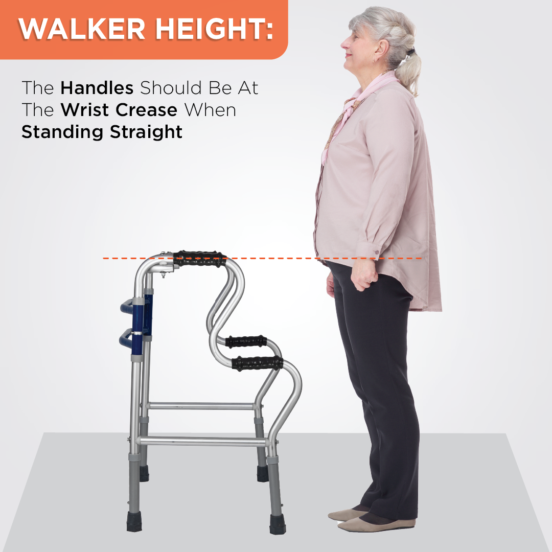 Vissco Dura Step Walker | Aluminum