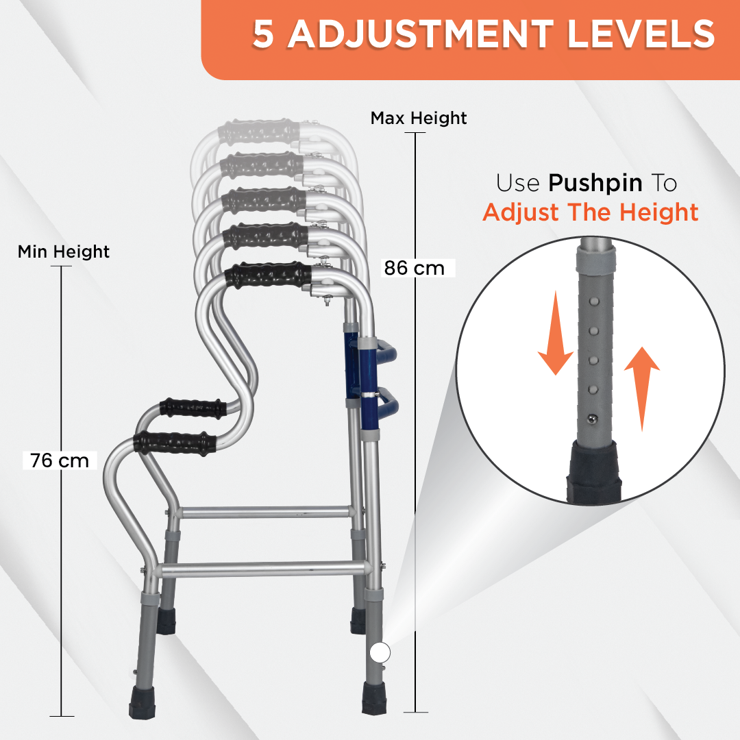 Vissco Dura Step Walker | Aluminum