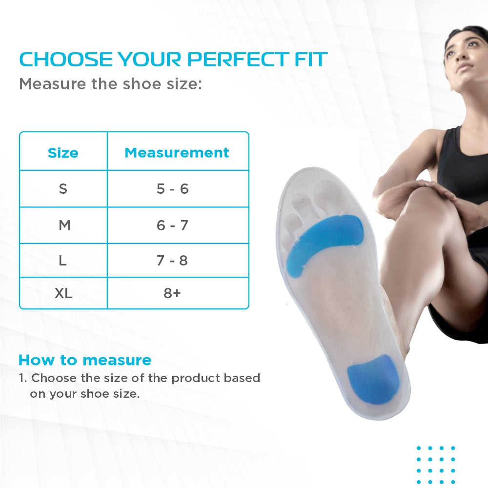 Vissco Silicone Insoles