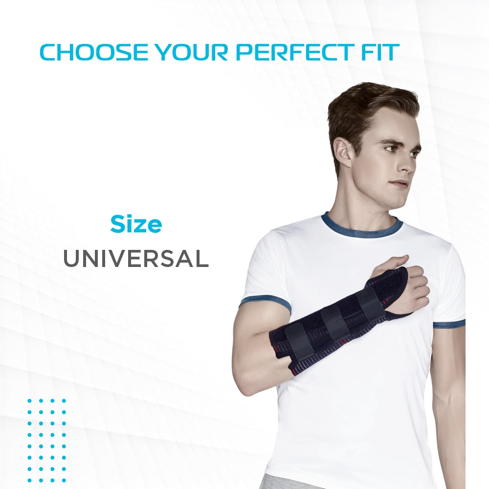Vissco Elastic Wrist Support (21 cms) | Firm Support for Colles Fracture