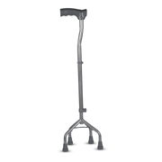Vissco Medipedic Walking Stick - Quadripod, L-Shaped | Mild Steel