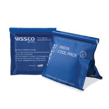 Insta Cool Gel Pack (2 Pieces) | Provides Instant Cooling Solution to Relieve Pain & Joint Stiffness (Blue)