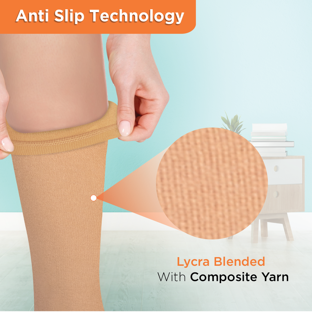 Health & Personal :: Health & Wellness :: Healthcare Devices :: Comprezon  Varicose Vein Stockings Class 2 Below Knee- 1 pair (Small)