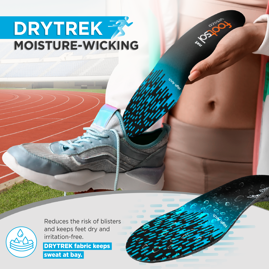 Footsol NXT Performance Insole by Vissco - High Arch Orthopedic Insoles
