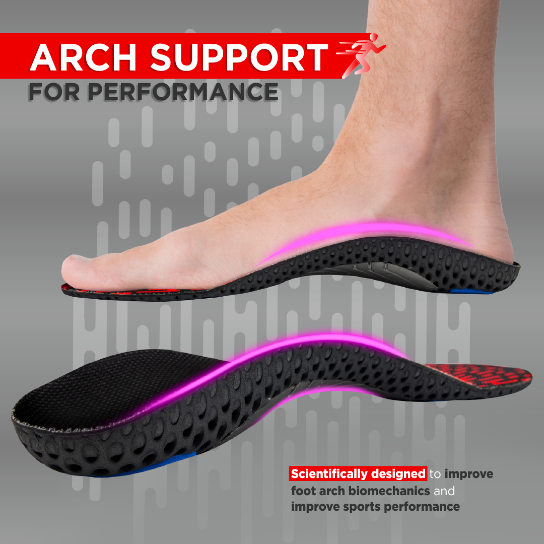 Footsol NXT Performance Insole by Vissco - Low Arch Orthopedic Insoles