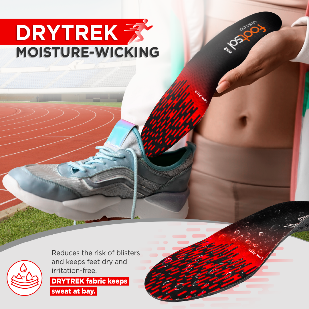 Footsol NXT Performance Insole by Vissco - Low Arch Orthopedic Insoles