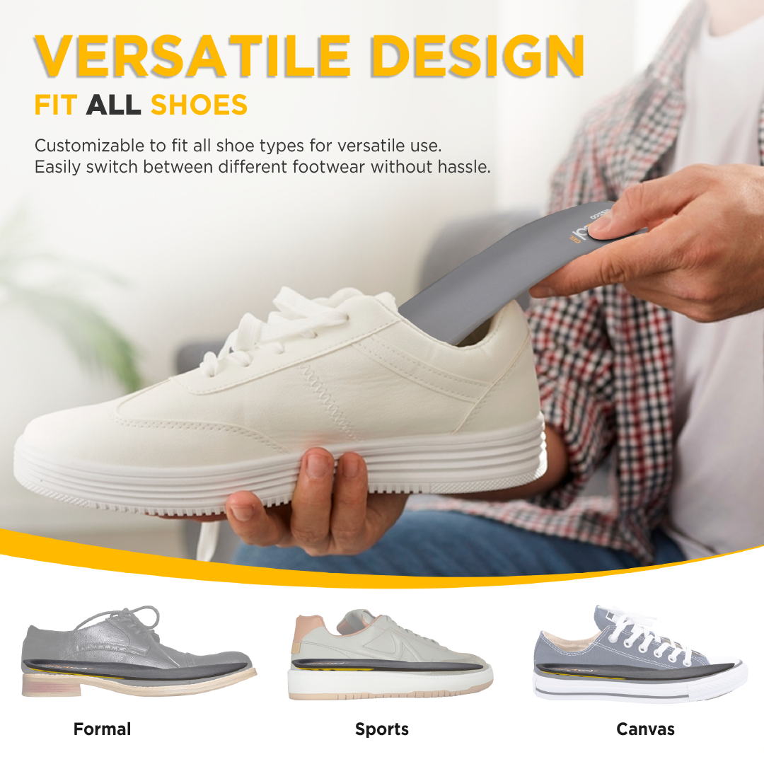 Footsol All Day Comfort Gel Insole by Vissco - Orthopedic Insoles for Men