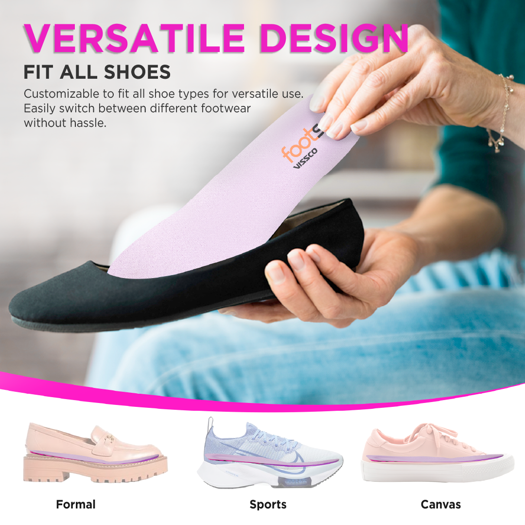 Footsol All Day Comfort Gel Insole by Vissco - Women, 8-12