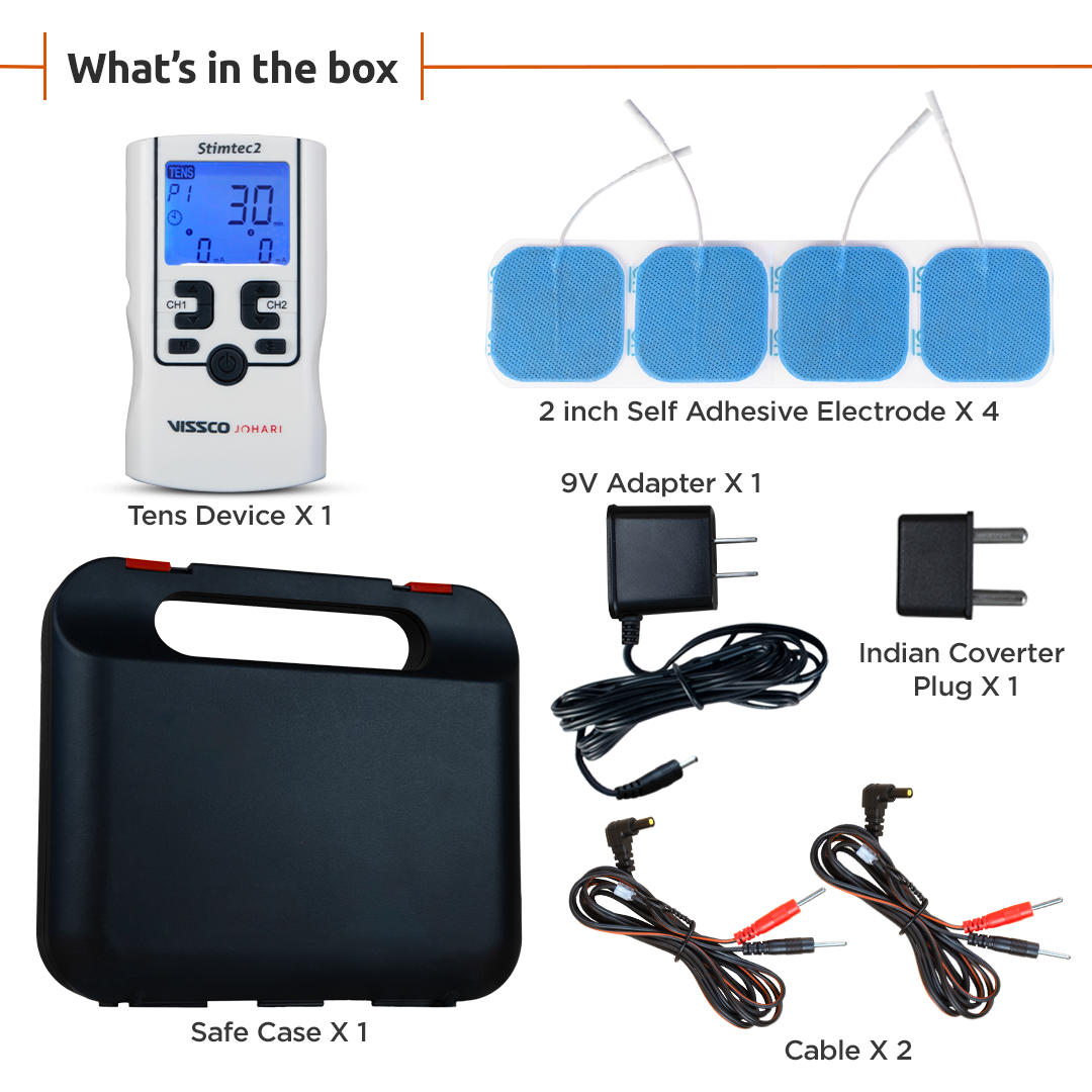 Vissco Johari StimTec-2 Portable Electrotherapy Device