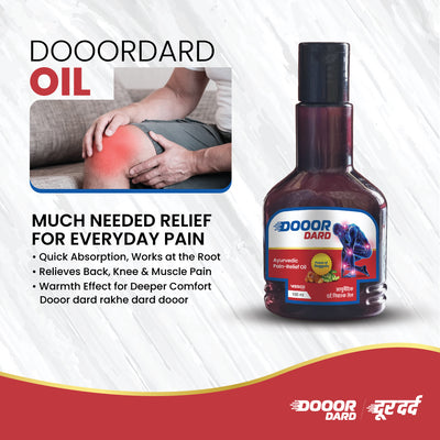 Dooor Dard Combo of Ayurvedic Pain Relief Oil 100ml  and Ayurvedic Pain Relief Gel 30gm + 30gm
