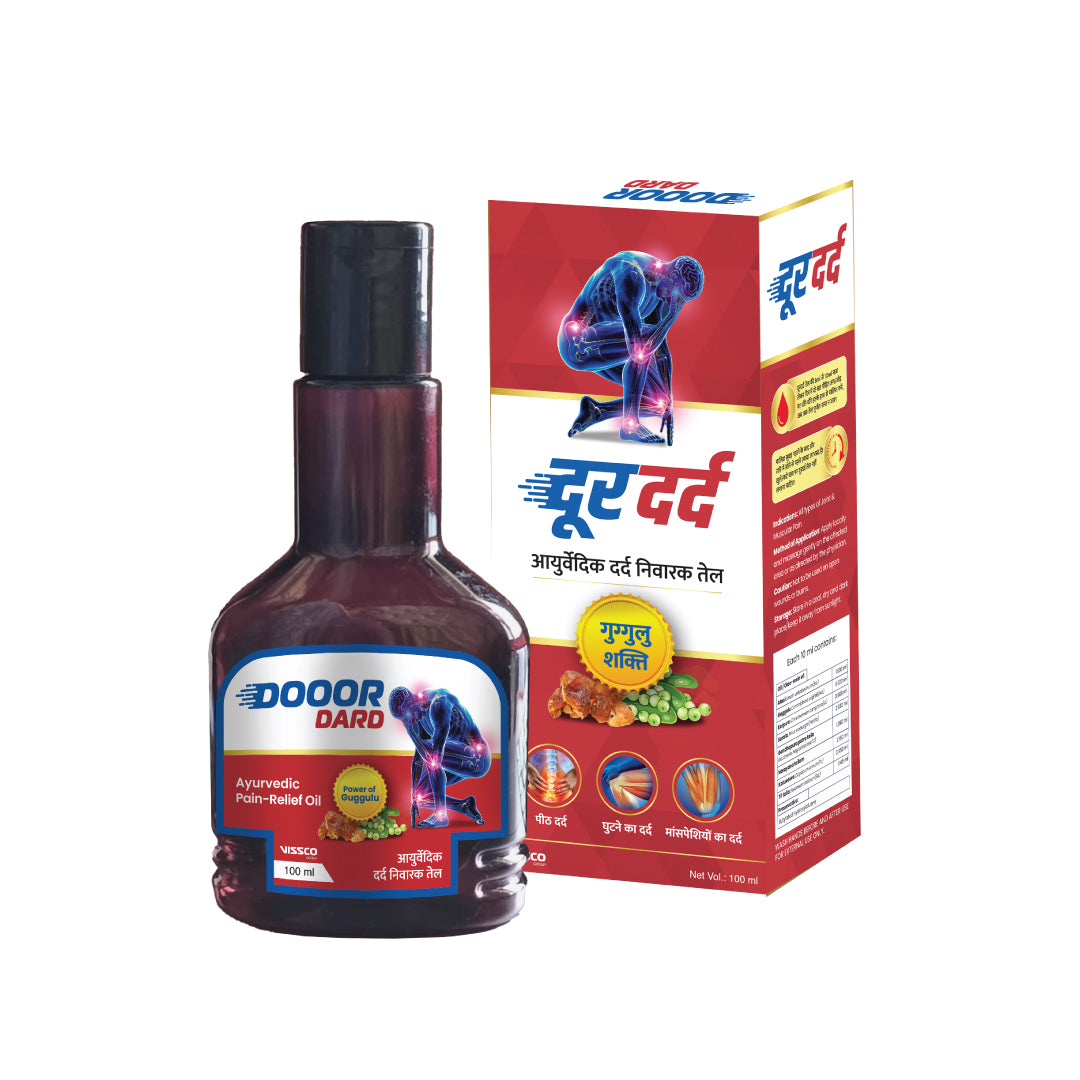 Vissco Dooor Dard Ayurvedic Pain Relief Oil 100 ml