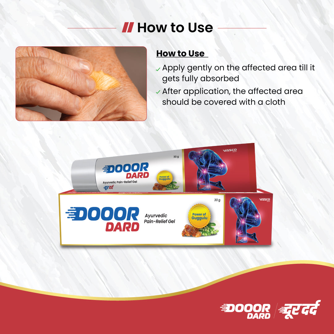 Dooor Dard Ayurvedic Pain Relief Gel 30 gm (Pack of 4)