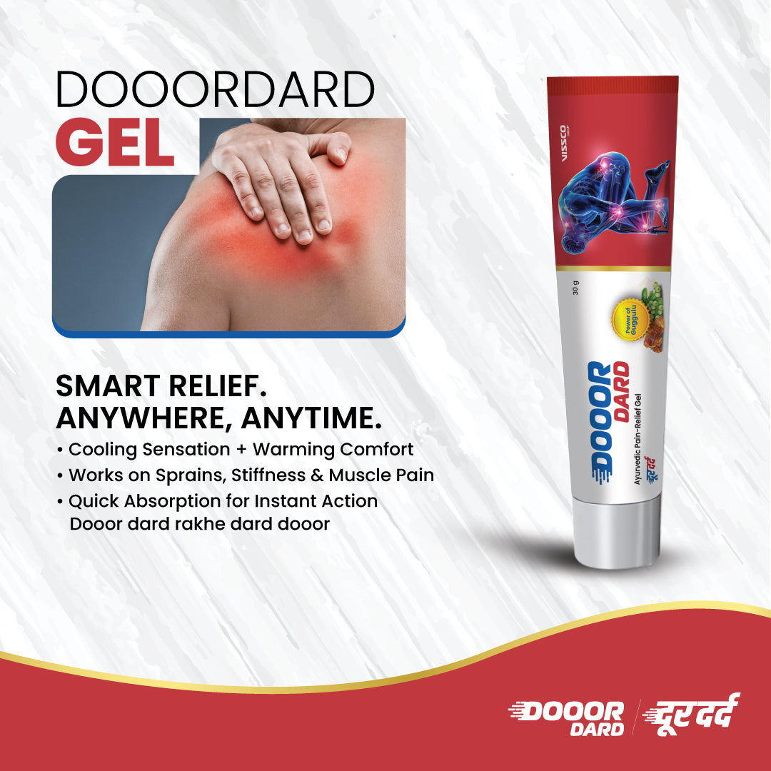 Dooor Dard Ayurvedic Pain Relief Gel 30 gm (Pack of 4)