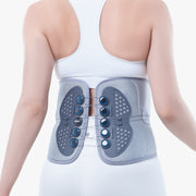 Flexi Lacepull LS Belt (Moderate Support)|Provides Support to the Lower Back |  With Lace Pull Mechanism (Grey) - Vissco Next